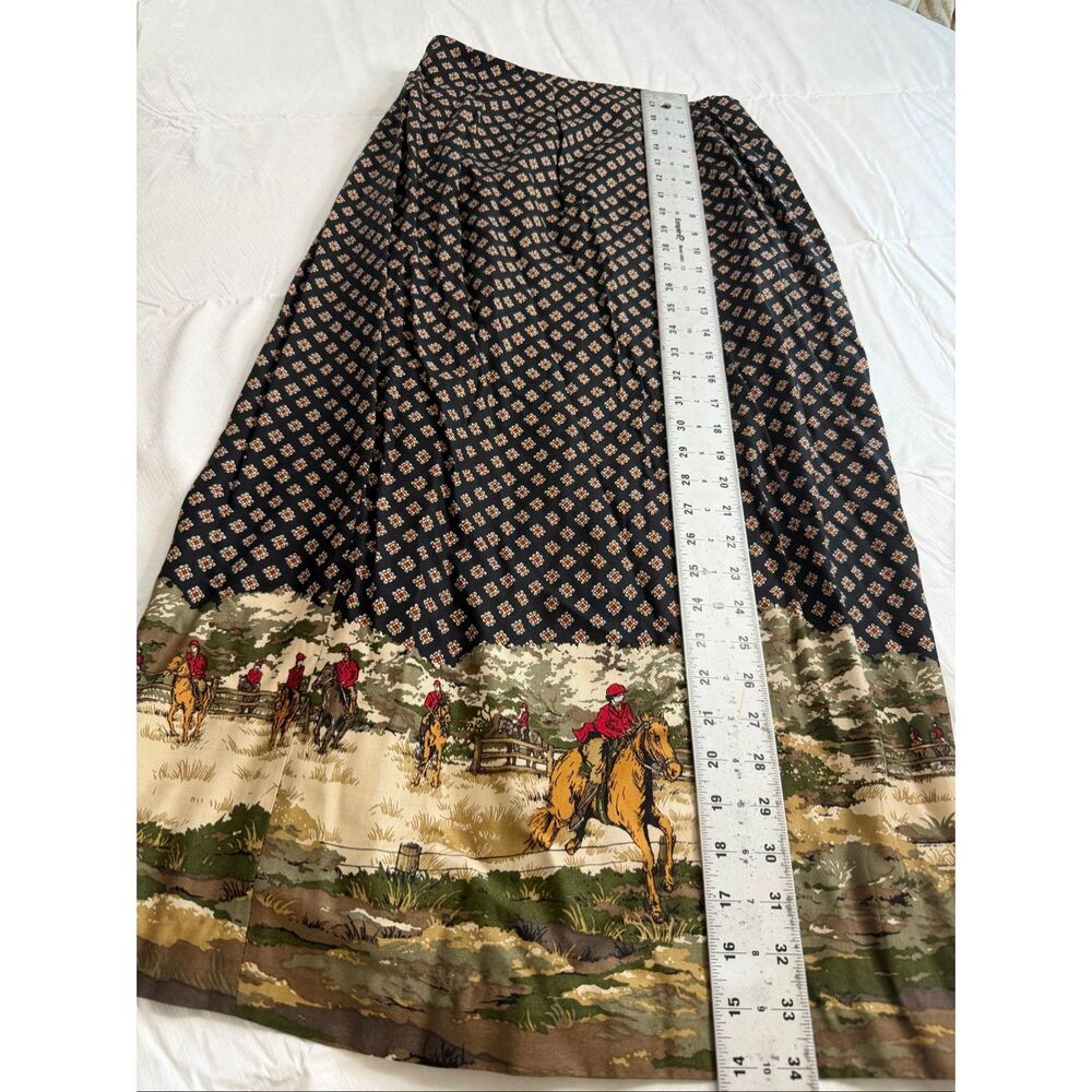 Susan Bristol Women’s Vintage Equestrian Skirt Size 10 - Picture 7 of 7